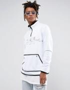 Cayler & Sons Track Jacket In White With Half Zip - White