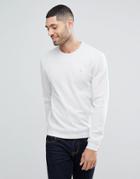 Farah Lacy French Rib Sweatshirt In Gray - Gray