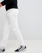 Brooklyn Supply Co Skinny Jeans In White - White