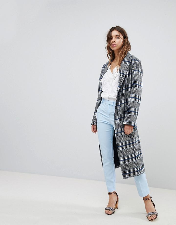 Miss Selfridge Cigarette Pants - Blue