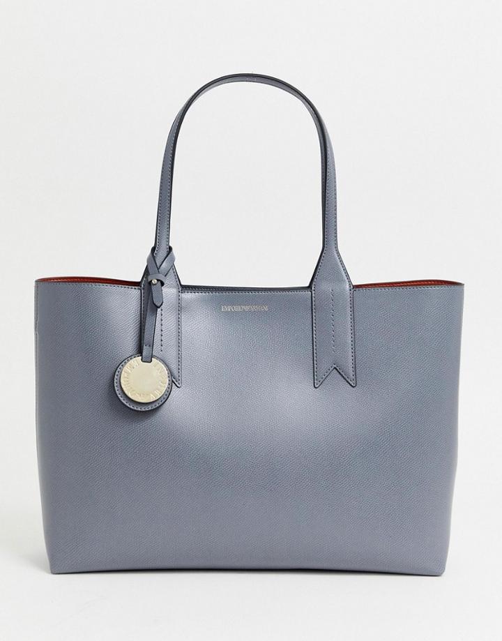 Emporio Armani Frida Minidollaro Tote Bag - Gray
