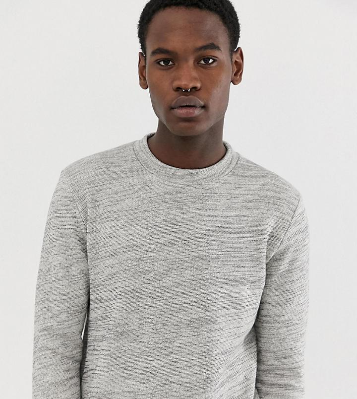 Selected Homme High Neck Sweat-gray