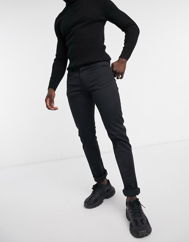 Boss Delaware Slim Fit Jeans In Black