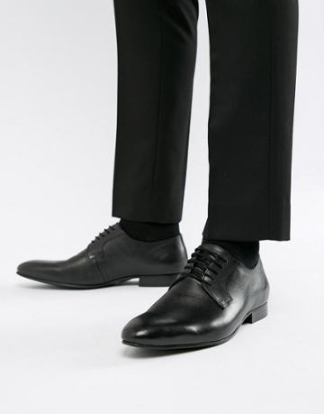 Dune Saffiano Shoes In Black Leather