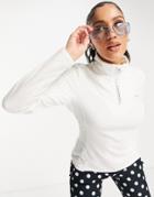 Protest Mutez 1/4 Zip Top In White