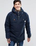 Fat Moose Sailor Overhead Jacket Quilted Lining - Navy