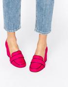 Asos Oyster Loafers - Pink