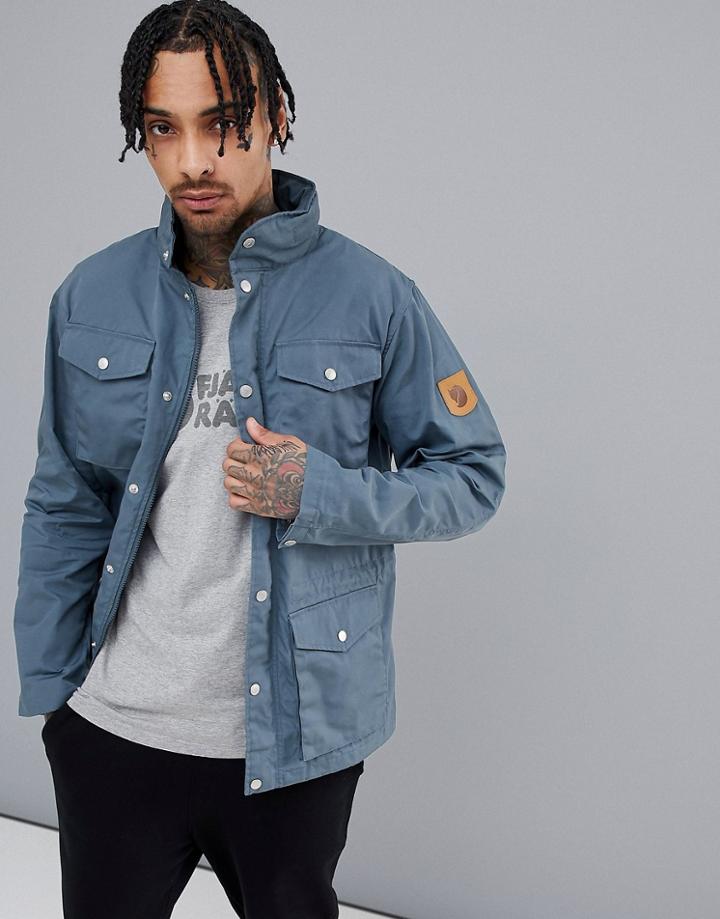 Fjallraven Raven Jacket In Gray - Gray