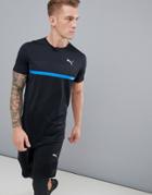 Puma Running Graphic T-shirt In Black 516944-04 - Black