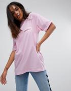 The Ragged Priest Oversized Clueless T-shirt - Pink