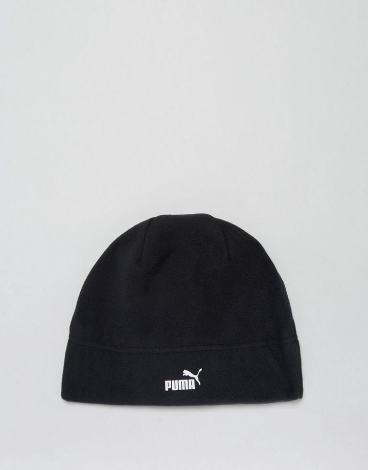 Puma Snow Fleece Beanie In Black 2106001 - Black