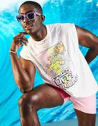 Asos Design Tank With Disney Hercules Print In White