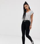 Pull & Bear Skinny Jean In Black - Black