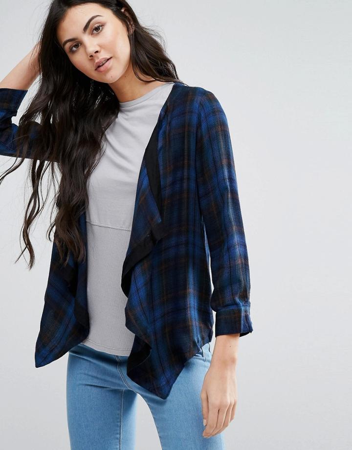 Vero Moda Waterfall Cardigan - Navy