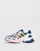 Adidas Originals Eqt Gazelle Sneakers In Navy And Pink-multi