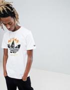 Adidas Skateboarding Shock Print T-shirt In Black Cf3121 - Black