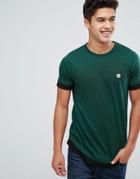Le Breve Double Layer T-shirt-green