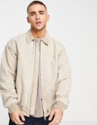Carhartt Wip Og Santa Fe Jacket In Washed Brown