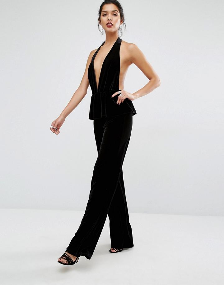 Bec & Bridge Midnight Sage Jumpsuit - Black