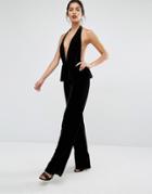 Bec & Bridge Midnight Sage Jumpsuit - Black