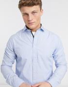 Selected Homme Mark Slim Fit Long Sleeve Shirt-blues