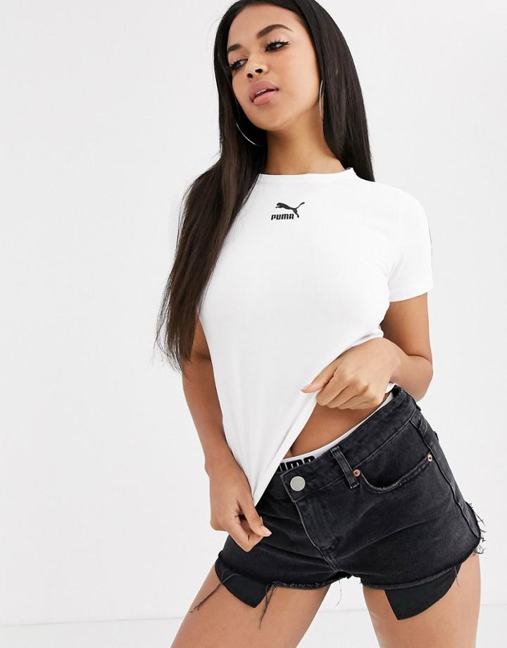 Puma Classics Tee In White