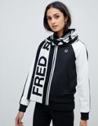 Fred Perry Logo Scarf - White