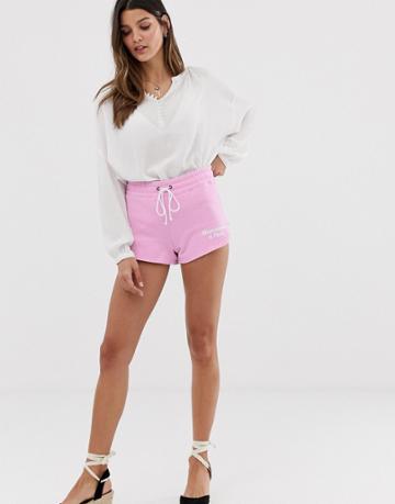 Abercrombie & Fitch Jersey Shorts - Pink