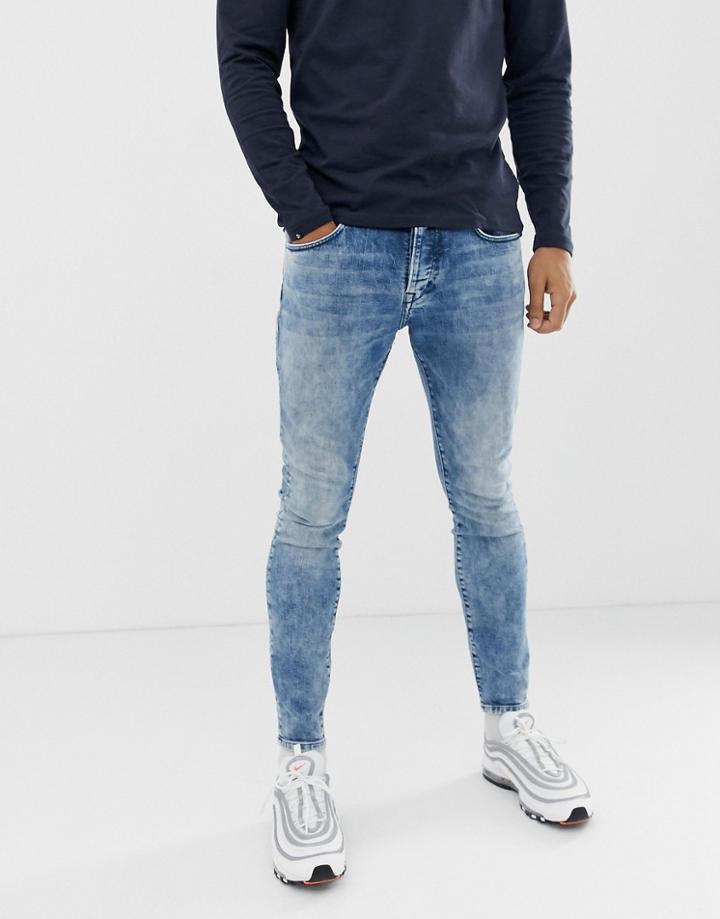 Chasin' Iggy Kelso Skinny Jean In Light Wash - Blue
