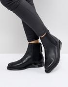 Dr Martens Zillow Refine Chelsea Boot In Black Leather - Black