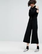 Asos Knitted Culottes - Black