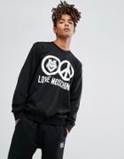 Love Moschino Logo Sweatshirt - Gray