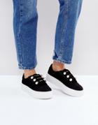 Kg By Kurt Geiger Orla Leather Sneakers - Black