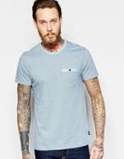 Ted Baker T-shirt With All Over Print - Blue