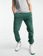 Jack & Jones Originals Loose Fit Sweatpants With Small Logo In Green