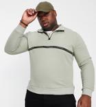 Avant Garde Plus Affinity Track Top In Sage-green