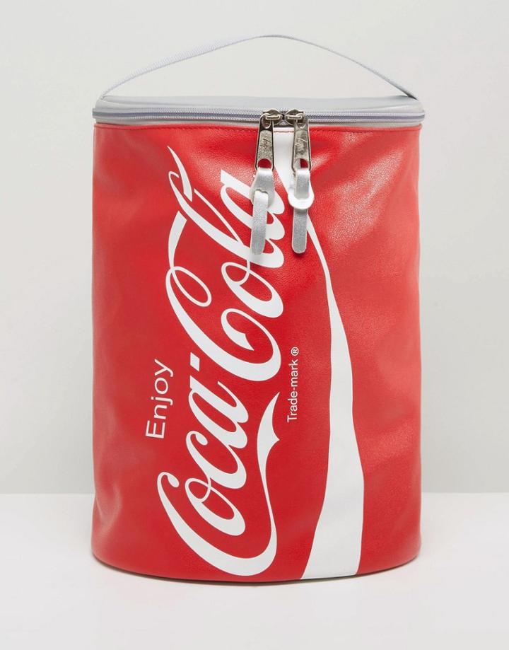 Hype X Coca Cola Backpack In Red - Red