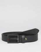 Jack & Jones Belt In Leather - Black