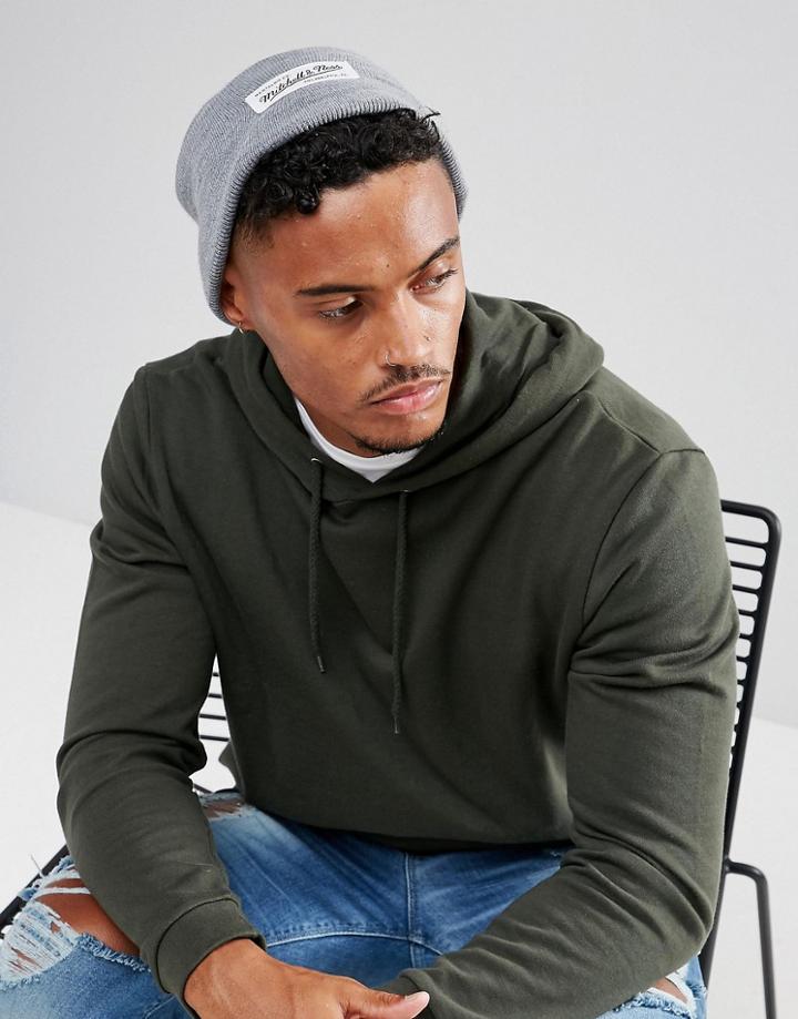 Mitchell & Ness Nostalgia Beanie - Gray