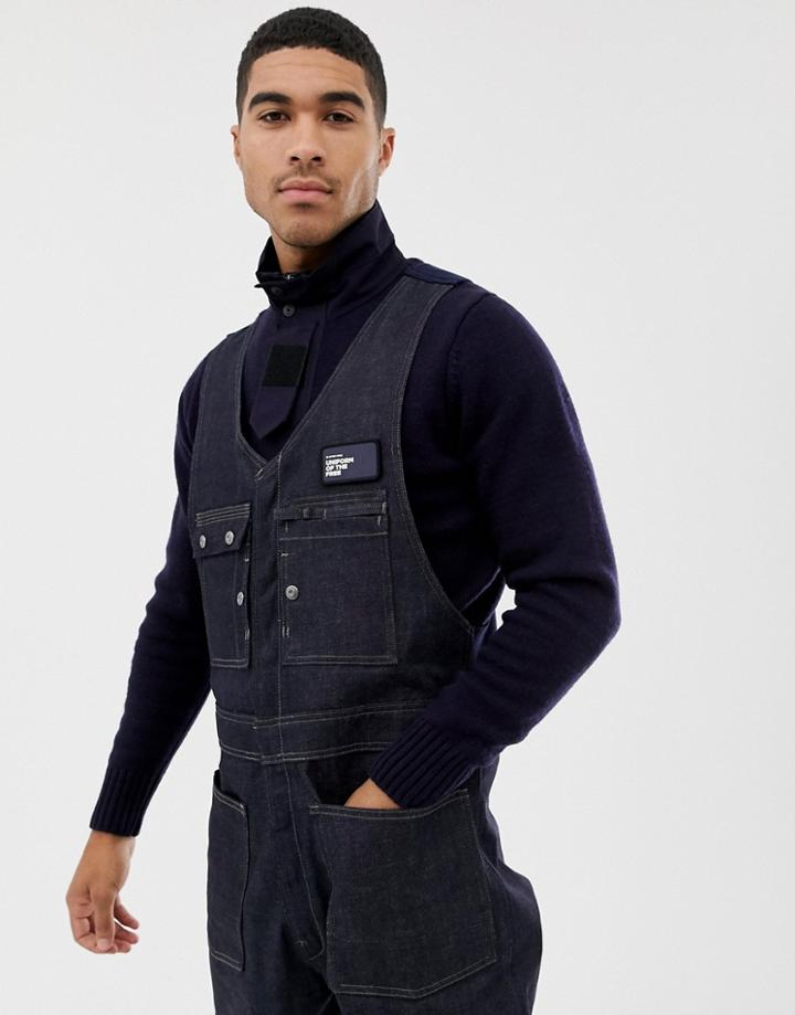 G-star Utility Loose Overalls-blue