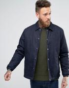 Edwin Denim Coach Jacket - Navy