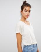 Blend She Melia Core T-shirt - Cream