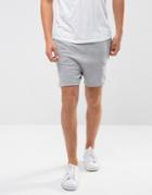 Asos Jersey Drop Crotch Shorts - Gray