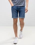 Lee Slim Fit Denim Short Sky Fall - Navy