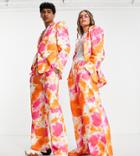 Collusion Unisex Tie Dye Blazer - Part Of A Set-multi