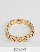 Monki Chunky Chain Bracelet - Gold