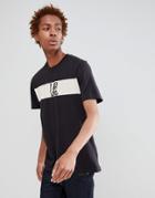 Lee Blurred Logo T-shirt - Black