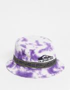 Quiksilver Og Cord Tie Dye Bucket Hat In Purple