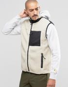 Carhartt Wip Scout Borg Vest - Stone