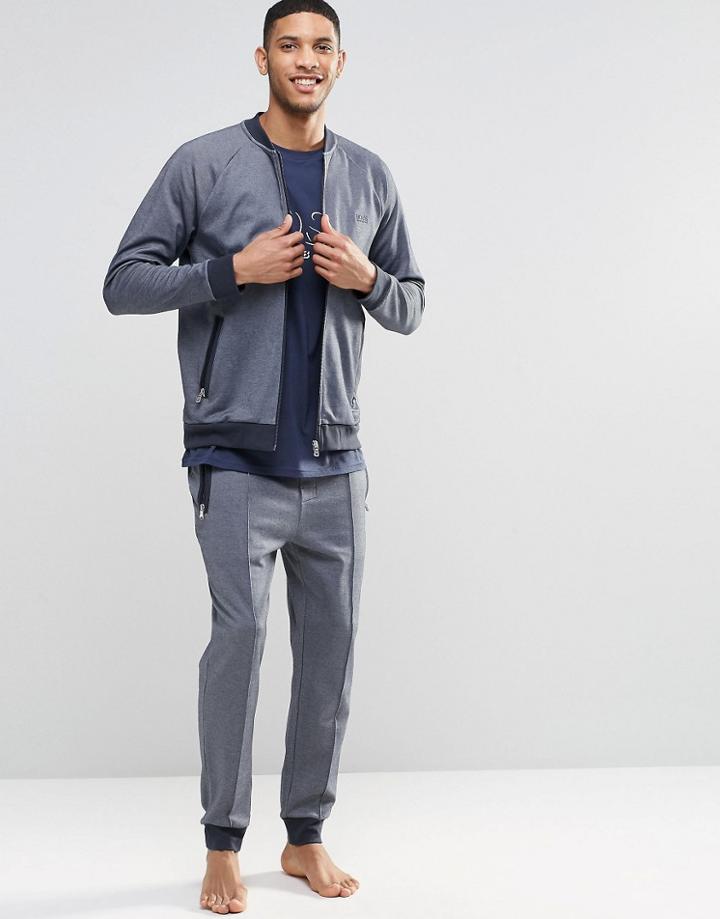 Hugo Boss Tracksuit Cuffed Joggers Regular Fit - Navy